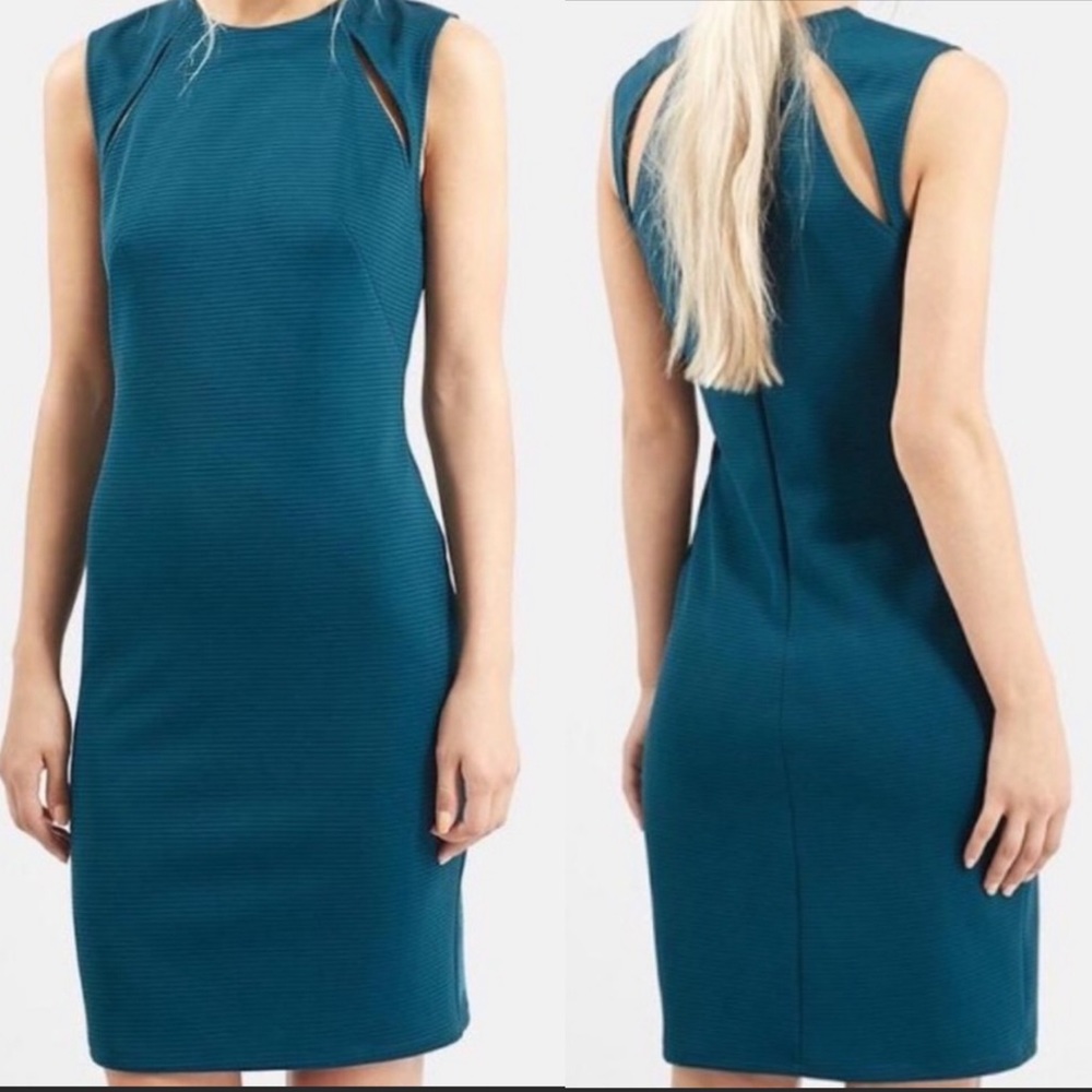 TOPSHOP Shoulder Slice Bodycon